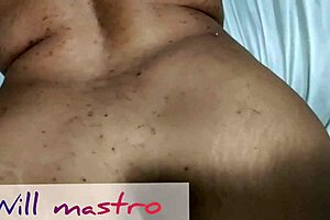 I left the fat BBW with her ass well fucked, she loves taking big black cock