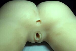 Cumming hard inside sexy Dollyna's ass in 5 minutes