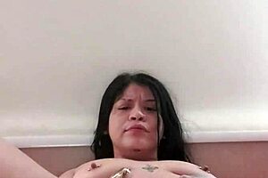 Only women pleasure themselves while watching their daddies