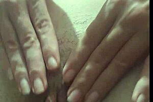 petite teen flaunts hairy pussy on street without panties.