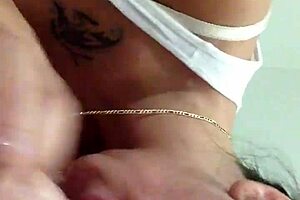 Girlfriend Sucking Boyfriend's Dick With Friend Watching