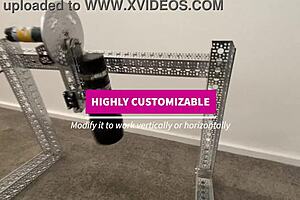 Special sex machine gives the best lap dance ever