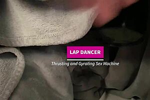 Special sex machine gives the best lap dance ever