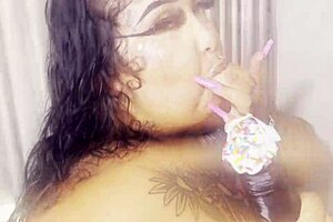 Jaidyn Venus and Stacxxxs in a sundae-themed adult film with an amateur couple