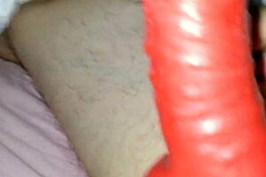 Latex Suit with Sheath Adds Spice to Amateur Costume Fun with Husband