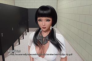 Ripples 6 game with curvy mature character