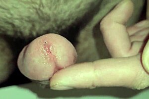 Frenulum edging leads to intense cum release