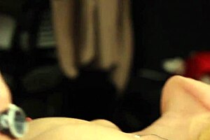 Hotels room filled with the sound of girl on girl action and bisexuality