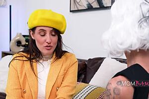 Donation seduction! Charlie Valentine and Aubree Valentine licking and scissoring!