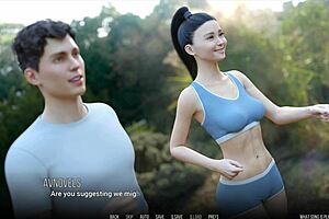 University of problems 244: cute curvy student navigates challenges