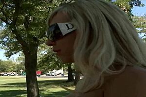 Two Blonde Girls Engage In Lesbian Strapon Sex