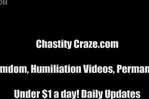 Chastity cage for a life time: A BDSM fantasy