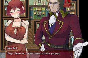 We play cards while neighbor masturbates and cums from spanking