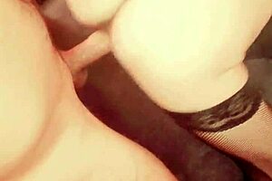 A hot and skinny housewife is fucking with a young boy