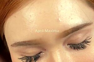 i'm april-maxima, the japanese street whore, giving a blowjob with cum in my mouth