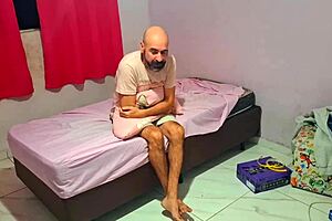 My stepdad snuck in at night for unexpected action, oops!