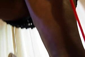 Milf tied up and teased before gettin’ fucked from behind, ohh yeah!