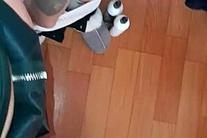 three hot teachers in mini skirts masturbate after work