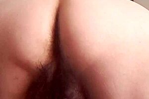 Fat Wife's Big Tits in Yoga Solo