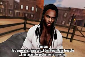 Emmanuelle’s interview with Count Dickcula: a promotional video for a game of seduction