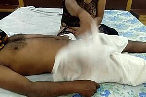 Beautiful British MILF gets a rough anal fucking at a quarantine massage parlor