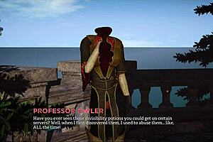 Visual novel walkthrough for Eternum 93 on PC