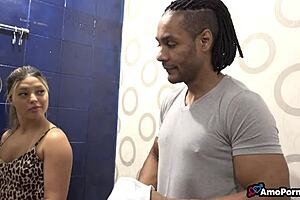 wife discovers why step-nephew was virgin with big cock