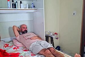 My stepdad snuck in at night for unexpected action, oops!