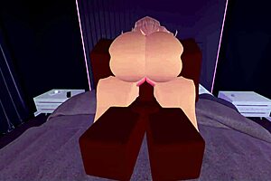 Blonde Bitch Rides Monster BBC Passionately