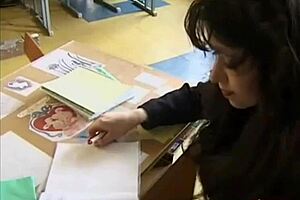 Two sluts ride and get anal fucked hard!