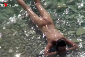 milf stretching her pussy in heels & stockings, isn't it hot?