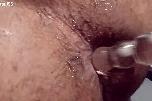 Chubby girl gets her ass fucked hard with a big cock