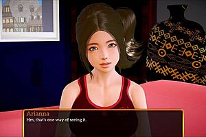 My New Family 367 - Big Tits And Ass In Game With Teen Redhead