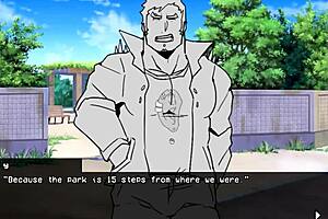 worst dating sim game with silly gay comedy and muscular hunks