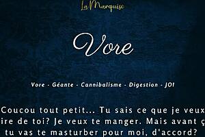 Vore - french audio with joie de vivre giantess