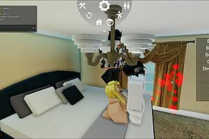 Gorgeous fox craves a deep fuck during the game.