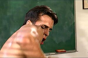 Ice LaFox Takes It Hard in Classroom Scene