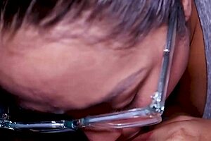 Frida Delivers Sensual Blowjob to Housewife Swingers