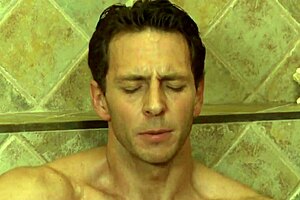 Intense Quickie Blowjob And Riding In The Wet Shower With Cute Blonde.