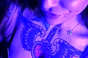 Fetish girl from Brazil with a tattoo