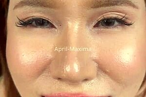 i'm april-maxima, the japanese street whore, giving a blowjob with cum in my mouth