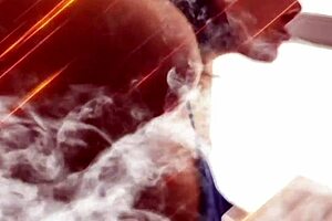 mascarado pounding milf's tight rear in public