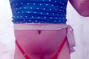 Carolcross Twerking in Thong Pantyhose