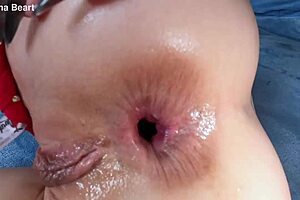 Sasha Beart takes huge anal gape in 1on1! Sloppy head shocks!