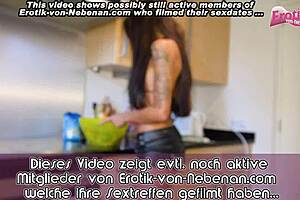 Petite Teen Gets Anal In Kitchen