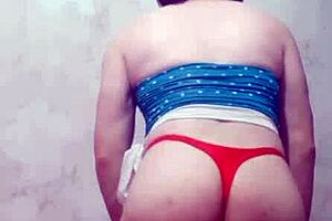 Carolcross Twerking in Thong Pantyhose