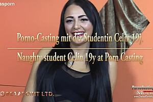 celin gets horny in the casting interview