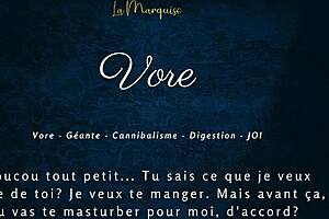 Vore - french audio with joie de vivre giantess