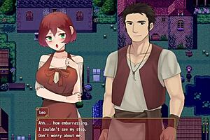 We play cards while neighbor masturbates and cums from spanking