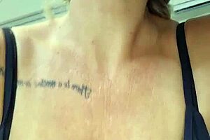 Ebony Teen Thief Offers Footjob and Pussy for Freedom